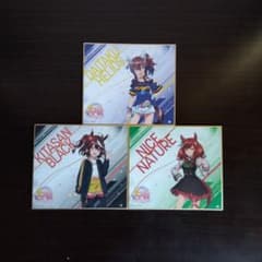 ウマ娘 ミニ色紙 3枚セット - メルカリ