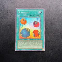 スケープゴート 英語1stスーパー 3枚セット 遊戯王カード 英語版 海外版 1st スケープゴート SDJ スーパーレア