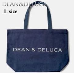 DEAN & DELUCA Lサイズ トートバッグ ライトネイビーのサムネイル