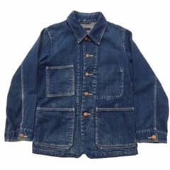 45R デニム　インディゴ　ジャケット　カバーオール 45Rワークインディゴの908ジャンオール: WOMEN｜45R