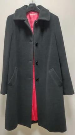 Paul Smith Woman モスグリーン ロングコートのサムネイル