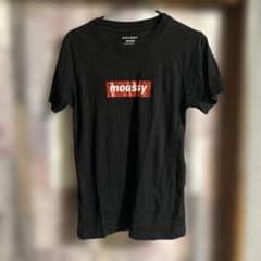 MOUSSY ARCHIVES Tシャツ ブラック　ボックスロゴ