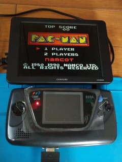 管ZGG139）ゲームギア本体(IPS液晶化、USB給電化、VGA出力化) - メルカリ