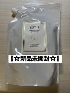 【未開封】ESTH クレイヘッドスパシャンプー 2回分詰替用のサムネイル