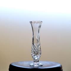 Vintage Cristal d'Arques 一輪挿し 花瓶 フランス製 - メルカリ