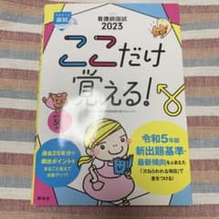 看護師国試2023 ここだけ覚える!のサムネイル