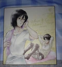 히*치 님 진격의 거인 이치 반 쿠지 C상 컬러 이거 조사 병단 조사 보고 미카사 엘렌
