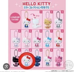 Hello Kitty 미러 컬렉션 키홀더 No.10