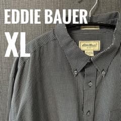 【訳アリ特価】エディーバウアー Eddie Bauer チェックシャツ XL