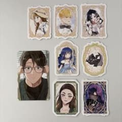 韓国キャラクターグッズ2026 フォトカード ステッカー セット webtoonのサムネイル