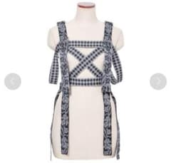 rurumu:/ルルムウ/flower JQ knit harness/ハーネス - メルカリ