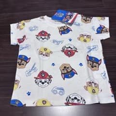 【パウパトロール】綿100% Tシャツ 110cmのサムネイル