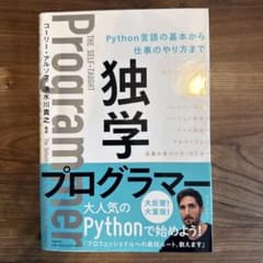 独学プログラマー Python言語の基本から仕事のやり方までのサムネイル