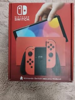 【中古】Nintendo Switch 有機ELモデル マリオレッド 美品のサムネイル