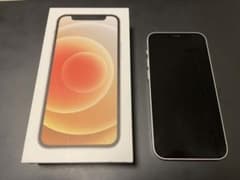【動作良好】iPhone12 mini ホワイト 128G 送料込み格安のサムネイル