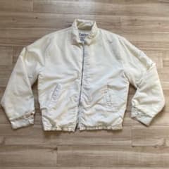 ヴィンテージ　ブルゾン　白　 made in USAのサムネイル