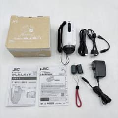 JVC ビデオカメラ Everio GZ-F270 ホワイト エブリオ2020年 - メルカリ