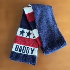 キッズ用 マフラー 星条旗風デザイン DADDYロゴのサムネイル