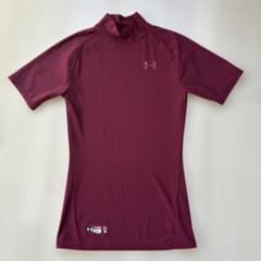 UNDER ARMOUR 半袖アンダーシャツ ボルドー LG