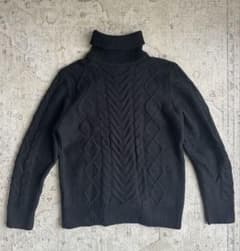 Dolce & Gabbana ケーブルニット　セーター XL 黒のサムネイル