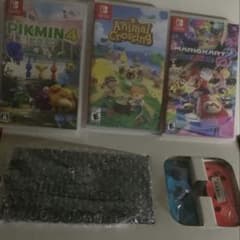 美品】Nintendo Switch 本体 、大人気ゲームソフト3本セット - メルカリ