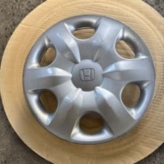 ③ホンダフィット純正 14インチホイールキャップ 1枚 シルバーのサムネイル