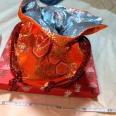 女児 七五三 祝いの小物 巾着のサムネイル