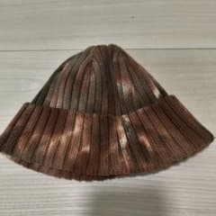 Basiquenti コットンニット帽 タイダイ柄 ビーニーのサムネイル