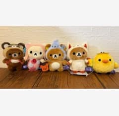 リラックマ ようかい ハロウィン てのりぬいぐるみ 2025 5種セット