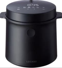 新品未使用 LOCABO 炊飯器 ブラックのサムネイル