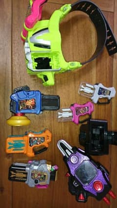仮面ライダーエグゼイドベルト、 DXバルグドライバー、ガシャットセットのサムネイル