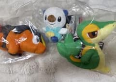 ポケモン ぬいぐるみ 3体セット ポカブ ミジュマル ツタージャ - メルカリ