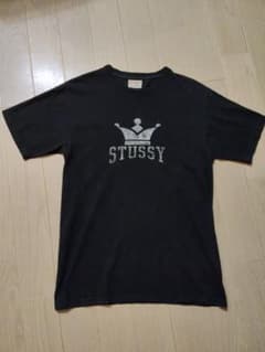 希少90s OLD STUSSY クラウンロゴ Tシャツ 白タグ USA製のサムネイル