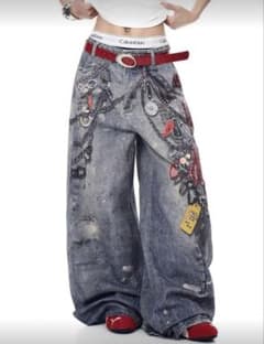 激レア】90s バギー リジット デニムパンツ Stussy Supreme - メルカリ