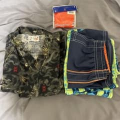 子供用水着2着&浴衣&水泳キャップのサムネイル
