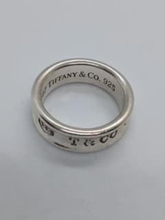 Tiffany & Co. 1837 ナローリング　シルバー　16号 Tiffany & Co. 1837ナローリング シルバー925 15～16号 - メルカリ