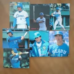 西武ライオンズ清原和博カルビープロ野球 選手カード 7枚セット - メルカリ