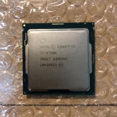 CPU Intel Core i7 9700k 3.60GHZのサムネイル