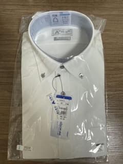 AOYAMA TAILOR 半袖ワイシャツ 41 ホワイトのサムネイル