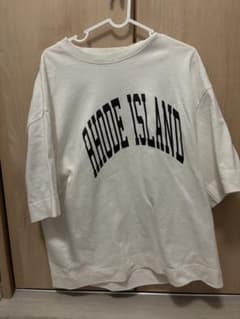 RHODE ISLAND ロゴプリント Tシャツ ホワイトのサムネイル