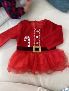 サンタ クリスマス ワンピース　80-90 コスチューム　コスプレのサムネイル