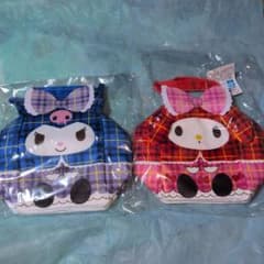 [1200]ふわふわバッグ マイメロ クロミ セット