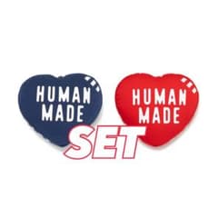2セット HUMAN MADE ヒューマンメイド Red navy クッション - メルカリ