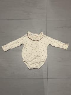 ZARA babyチェリー柄フリルロンパース 6-9ヶ月のサムネイル