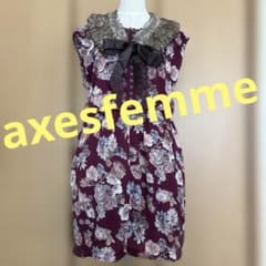 アクシーズファム♥︎axesfemme花柄ワンピース・フェアリーグランジ・森ガール