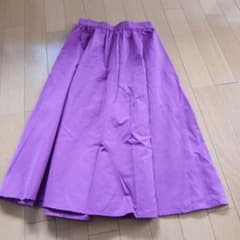 GU フレアスカート パープル Sサイズのサムネイル