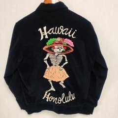 ドクロ スーベニアジャケット 別珍 スカジャン 美品 34 ヴィンテージ