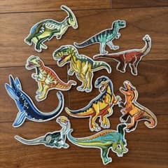 恐竜ワッペンのサムネイル