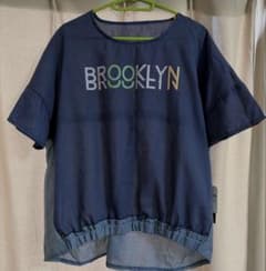 【新品タグ付き】BROOKLYN ロゴ 半袖Tシャツ サイズM〜Lのサムネイル