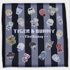 TIGER & BUNNY/마이크로 화이버 미니 타올(흑)